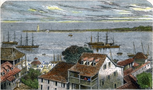 Nassau, Bahamas, c1880. Artist: Unknown