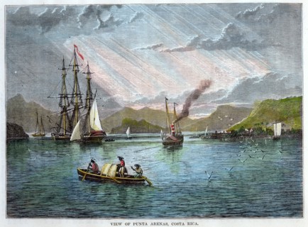 View of Punta Arenas, Costa Rica, c1880. Artist: Unknown