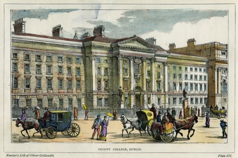 'Trinity College, Dublin', Ireland, c1880. Artist: Unknown