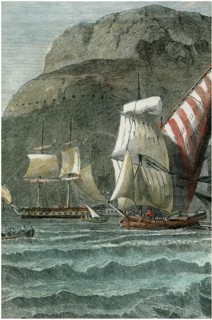 The Rock of Gibraltar, c1880. Artist: Unknown