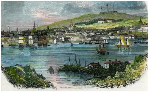 View of Halifax, Nova Scotia, c1870. Artist: Unknown