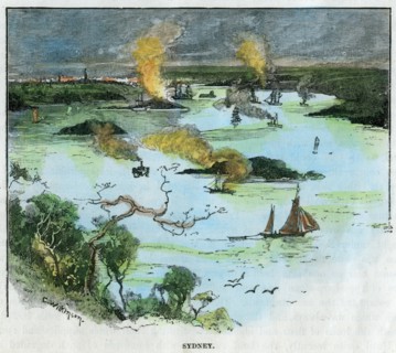 Sydney, New South Wales, Australia, c1885.Artist: C Wilkinson