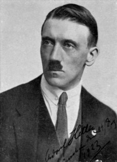 Adolf Hitler, Austrian born dictator of Nazi Germany, 1923. Artist: Unknown