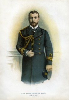 Prince George of Wales, Duke of York, 1890-1893. Artist: Unknown