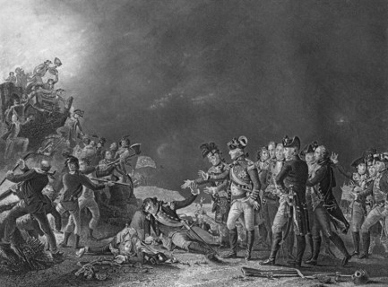'The Sortie Made by the Garrison of Gibraltar', 27 November 1781 (c1857).Artist: J Rogers