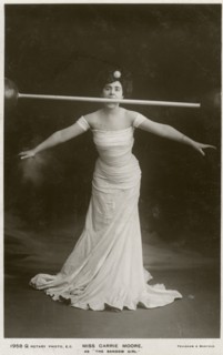 Carrie Moore, Australian actress, c1900s(?).Artist: Rotary Photo