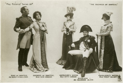 Members of the cast of "The Duchess of Dantzic", c1903. Creator: Raphael Tuck & Sons.