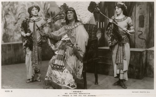 Members of the cast of Amasis, c1906.Artist: Rotary Photo