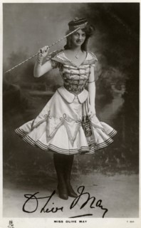 Olive May, actress, c1900s-c1910s(?). Creator: Raphael Tuck & Sons.