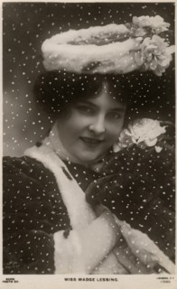Madge Lessing, German actress, c1906. Artist: Unknown