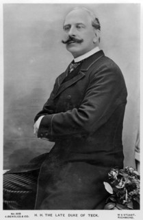 Francis, Duke of Teck, c1895.Artist: WS Stuart
