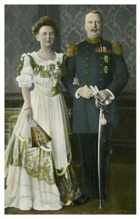 Queen Wilhelmina and Prince Henry of the Netherlands, c1900s-c1910s(?). Artist: Unknown