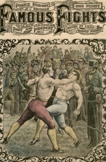 'Fight between Dick Curtis and Jack Perkins', 1828 (late 19th or early 20th century.Artist: Pugnis