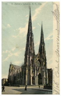 St Patrick's Cathedral, New York City, New York, USA, 1902. Artist: Unknown