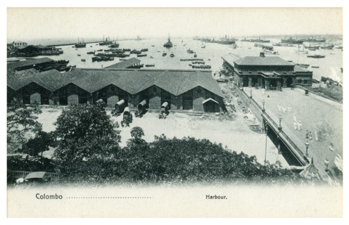 Colombo harbour, Ceylon, early 20th century(?). Artist: Unknown