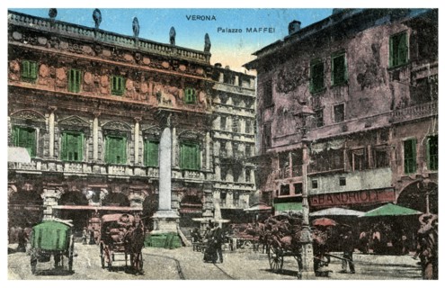 Palazzo Maffei, Verona, Italy, late 19th or early 20th century(?). Artist: Unknown