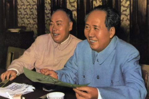 Mao Zedong and Chen Yi, Chinese Communist leaders, c1960s(?). Artist: Unknown