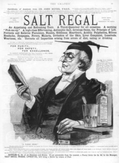 Advertisement for Salt Regal tonic, 1890. Artist: Unknown