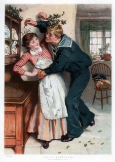 'Naval Manoeuvres', 1890. Artist: William Small