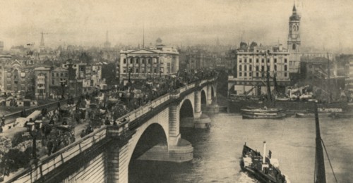 London Bridge, c1906. Artist: Unknown