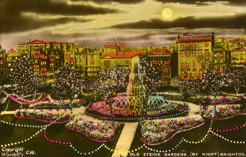The Old Steine Gardens, Brighton, Sussex, c1940. Artist: Unknown