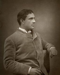 Maurice Barrymore, British actor, 1886. Artist: Barraud