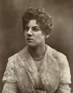 British actress Miss Jessie Millward in 'The Harbour Lights', 1886. Artist: Barraud