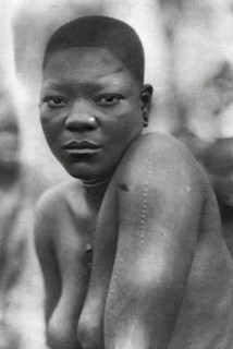 Awemba girl, Livingstone to Broken Hill, Northern Rhodesia, 1925 (1927). Artist: Thomas A Glover