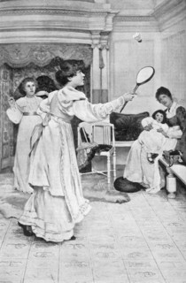 'Battledore and Shuttlecock', 1906. Artist: Unknown