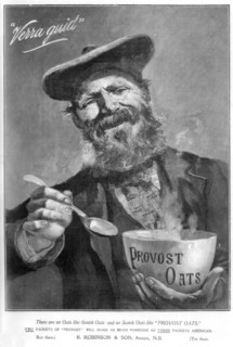 Advertisement for Provost Oats, 1901. Artist: Unknown