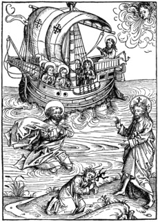 Scene from the Schatzbehalter, 1491 (1964).  Artist: Anon