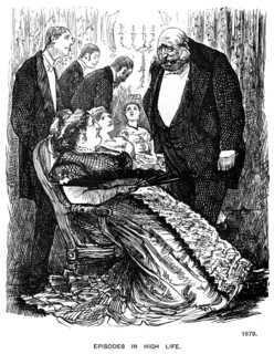 'Episodes in High Life', 1879 (1891).  Artist: George du Maurier