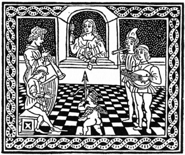 Venetian woodcut, c1500 (1964).  Artist: Anon