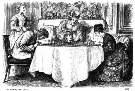 'A Graceless Child', 1872 (1891). Artist: George du Maurier