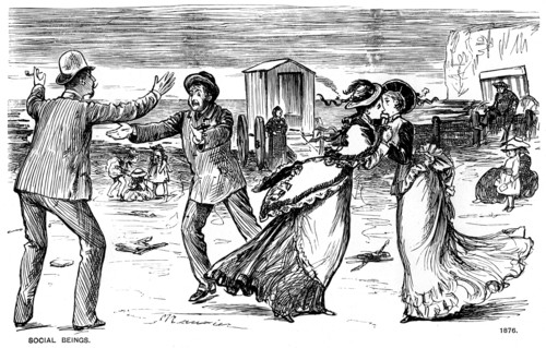 'Social Beings', 1876 (1891). Artist: George du Maurier