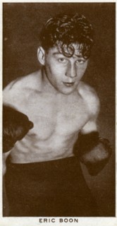 Eric Boon, British boxer, 1938. Artist: Unknown