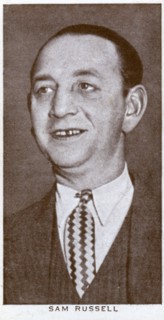 Sam Russell, British boxing manager, 1938. Artist: Unknown