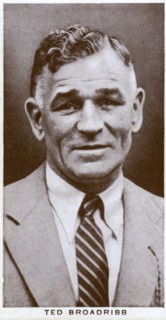 Ted Broadribb, British boxer and manager, 1938. Artist: Unknown