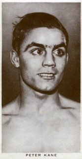 Peter Kane, British boxer, 1938. Artist: Unknown