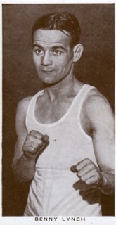 Benny Lynch, Scottish boxer, 1938. Artist: Unknown