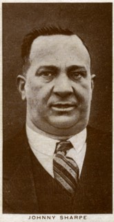 Johnny Sharpe, British boxing manager, 1938. Artist: Unknown