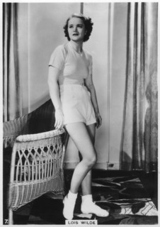 Lois Wilde, American actress, c1938. Artist: Unknown