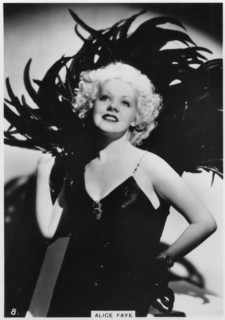 Alice Faye, American actress and singer, c1938. Artist: Unknown