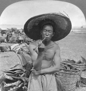 Typical Chinaman, Bhamo, Burma, 1908. Artist: Stereo Travel Co