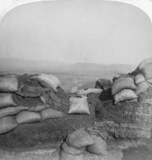 View from Spion Kop, South Africa, 2nd Boer War, 1901. Artist: Underwood & Underwood