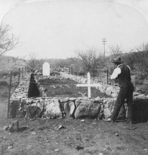 'Where the fallen heroes lie, foot of Hart's Hill, Colenso, South Africa', Boer War, 1901. Artist: Underwood & Underwood