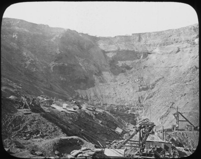 Kimberley diamond mine, South Africa, c1890. Artist: Unknown