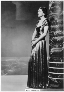 Kay Francis, American stage and film actress, 1938. Artist: Unknown
