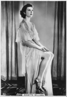 Jeanette Williams, c1938. Artist: Unknown