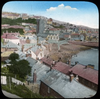 St Ives, Cornwall, late 19th or early 20th century.  Artist: Church Army Lantern Department